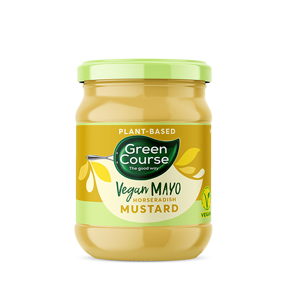 Sos de maioneza vegan cu mustar (borcan) Green Course – 240 g